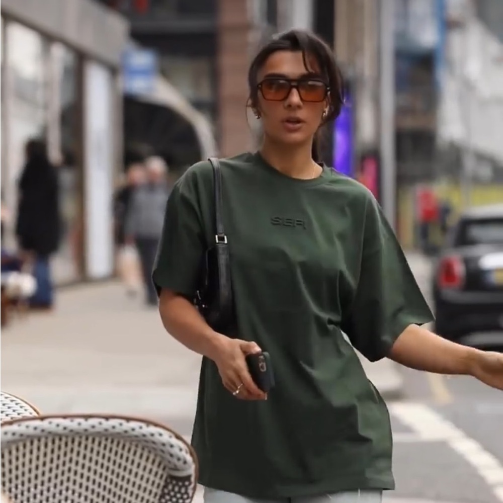 SEFI timeless tee (dark green) size m